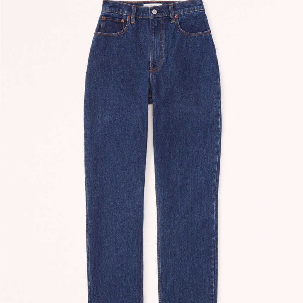 Curve Love Ultra High Rise 90s Straight Jean -Dark